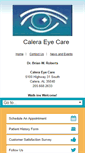 Mobile Screenshot of caleraeyecare.com